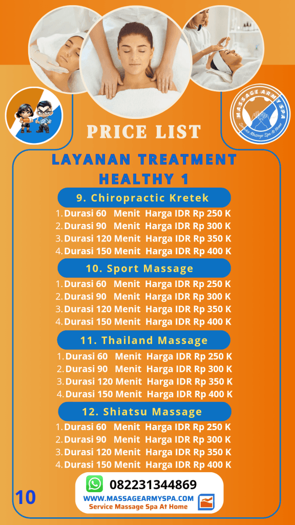 Daftar Price List Layanan Treatment Healthy 1