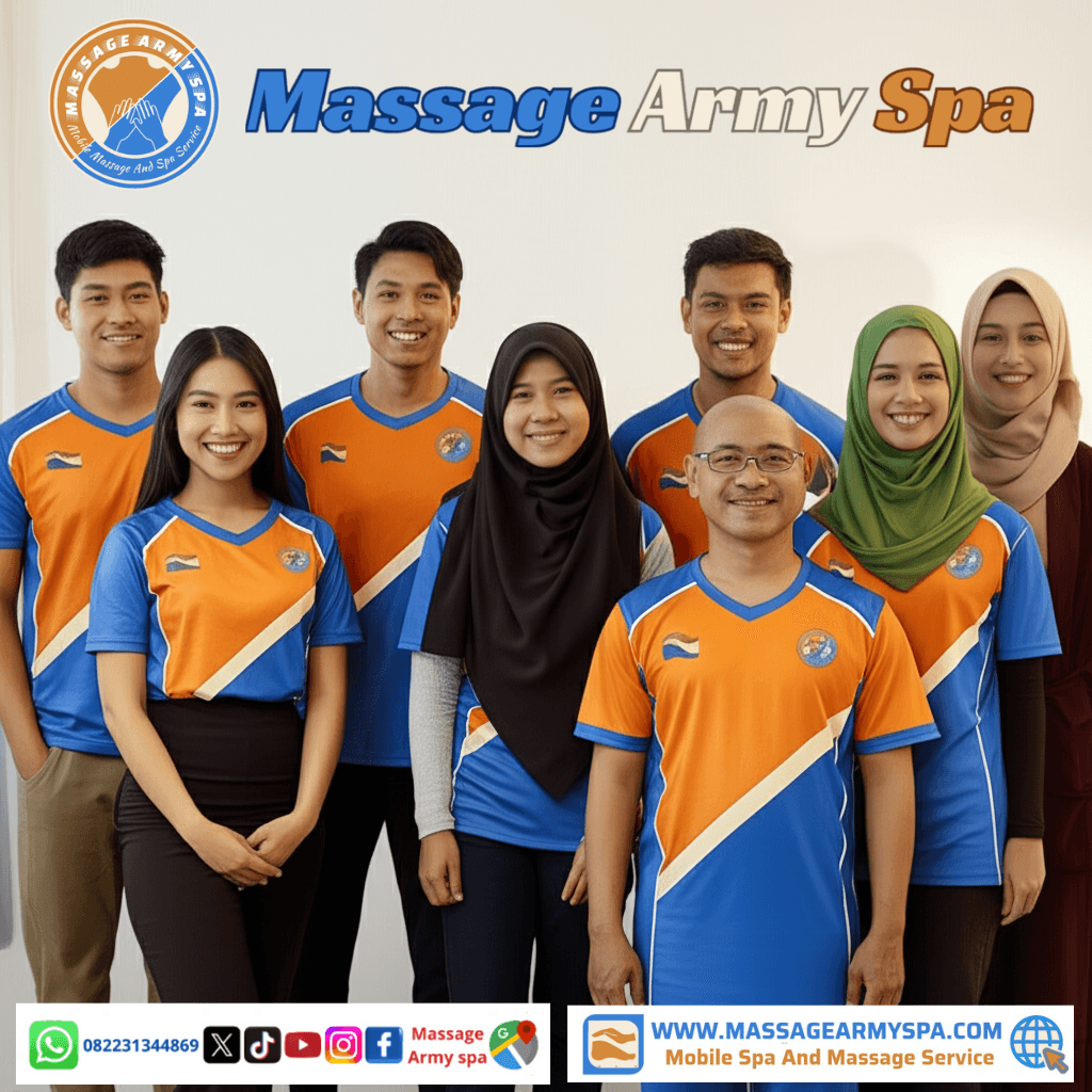 Terapis Dan Tim Massage Army Spa Jakarta