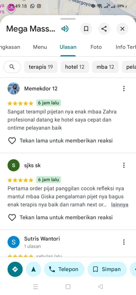 akun pengulas palsu